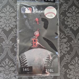 Boston Red Sox Belly Button Ring NWT